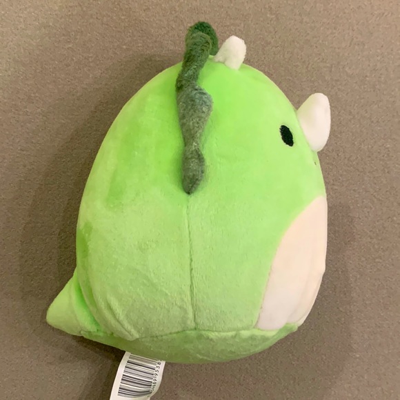 Squishmallow Tristan Green Triceratops 8" Plush Dino Dinosaur Stuffed Animal 7” - Picture 4 of 8